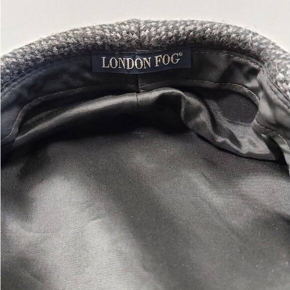 London Fog Men’s Gray Newsboy Flat Cap Ivy Hat Classic Style - Picture 6 of 6